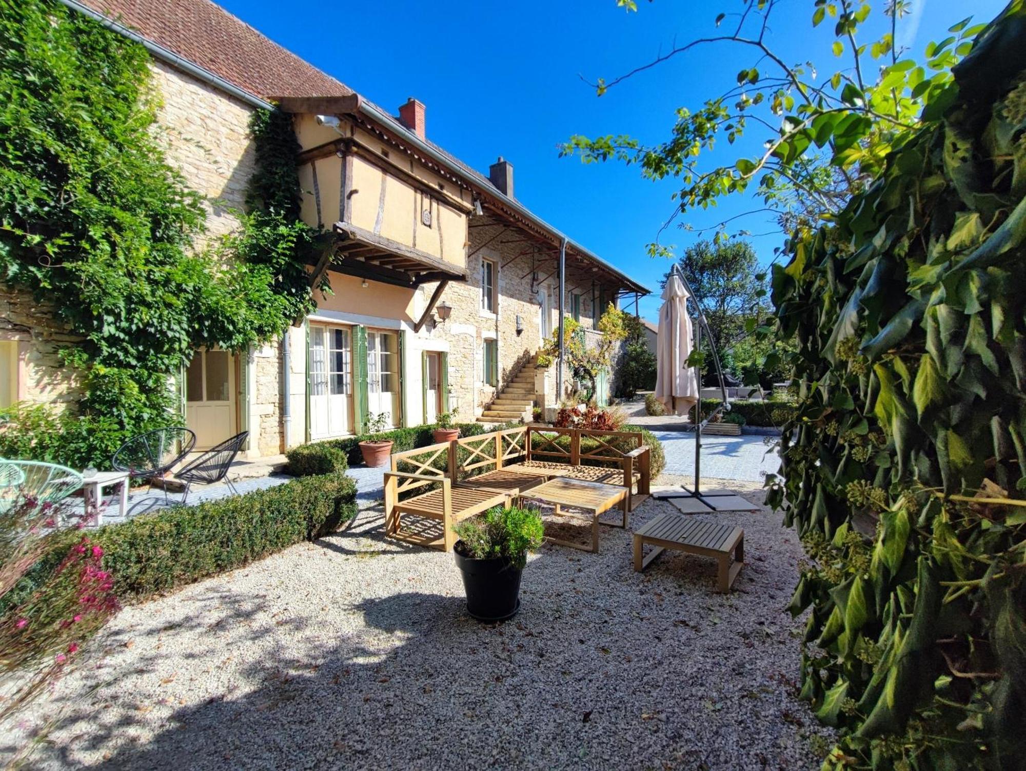 La Dominotte Bed & Breakfast Demigny Eksteriør bilde